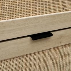 Arina 63.9'' H X 37'' W X 9.45'' D Farmhouse Natural Rattan Shoe Cabinet For 16 Pairs Design Mirror With 4 Flip Down Drawers - The Pop Maison -Cozy Living Deals Store GUEST db91f6f1 8f04 43f0 83dd fa5e6ce7b165