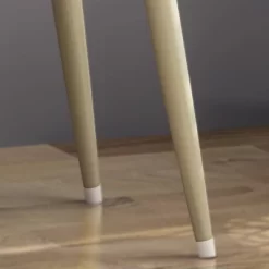 Dehaviland Modern Wood Vanity Table White/Champagne Gold - Christopher Knight Home -Cozy Living Deals Store GUEST dbce7e6c 2c3a 413f b73d dcf0fba70ef6