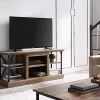 HearthPro Sheffield Media Console In Driftwood - SP6592-OM