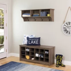 18 Pair Shoe Storage Cubbie Bench - Prepac 13 18 Pair Shoe Storage Cubbie Bench - Prepac -Cozy Living Deals Store GUEST dc177a62 32ae 423f b12d 21ec55f8e8c1