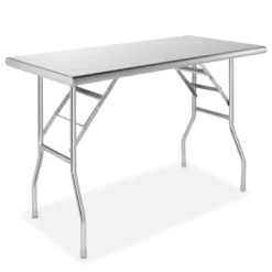 GRIDMANN 48 X 24 Inch Stainless Steel Folding Tables, NSF Certified Kitchen Prep Table 15 GRIDMANN 48 X 24 Inch Stainless Steel Folding Tables, NSF Certified Kitchen Prep Table -Cozy Living Deals Store GUEST dca783ad 792e 499b a747 d3d8d128d1b9