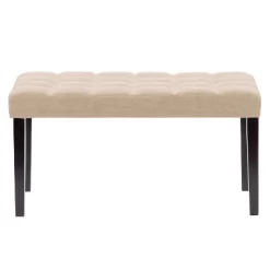 California Fabric Tufted Bench - CorLiving -Cozy Living Deals Store GUEST dcc80946 bc21 460b 8c7f 623baca90992