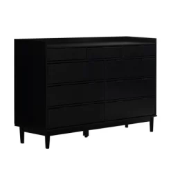 Mid-Century Modern Solid Wood 9 Drawer Horizontal Dresser - Saracina Home -Cozy Living Deals Store GUEST ddb1864a 3a6e 4bd0 9f63 d79d733a83e3