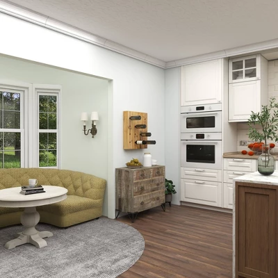 Rustic Wood Wall Wine Rack Brown - Olivia & May 15 Rustic Wood Wall Wine Rack Brown - Olivia & May - Image 15