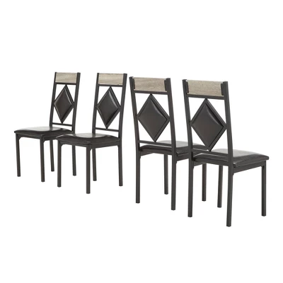 5pc Kalinda Dining Set Black - Inspire Q 6 5pc Kalinda Dining Set Black - Inspire Q - Image 6