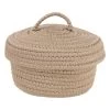Colonial Mills Peek-A-Boo Basket And Lid - Tan