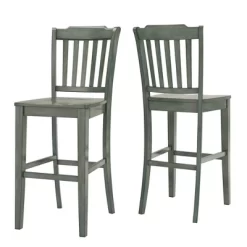 Set Of 2 29" South Hill Slat Back Barstools - Inspire Q -Cozy Living Deals Store GUEST dec4237a 8705 4d99 9f1f 017cf05a6205
