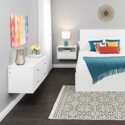 Hanging Dresser And Nightstand Set White - Prepac 12 Hanging Dresser And Nightstand Set White - Prepac -Cozy Living Deals Store GUEST df7e72a5 4ff1 4019 a791 1595b185b257