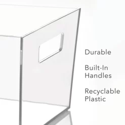 Nate Home By Nate Berkus Plastic Storage Bin For Pantry -Cozy Living Deals Store GUEST e07cdaa3 69cf 437c b114 8b51b1cc072d