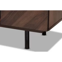 Berit Wood TV Stand For TVs Up To 70" Walnut - Baxton Studio -Cozy Living Deals Store GUEST e10622c0 9487 4fae 82ad 8c078316d7b0