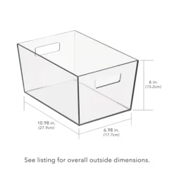 Nate Home By Nate Berkus Plastic Storage Bin For Pantry -Cozy Living Deals Store GUEST e123511e 1ba1 455a 85f8 0350fbc88fe2