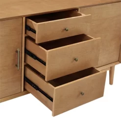 Wood Buffet In Acorn Brown-Pemberly Row -Cozy Living Deals Store GUEST e14e87f3 283f 4f6a 8863 cd688f96f815