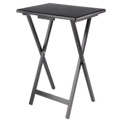 5pc Allen Snack Table Set Coffee - Winsome Wood -Cozy Living Deals Store GUEST e221c3e5 c8a4 461c 830e ae7db069f4d3