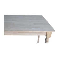 30' X 48' Solid Wood Bar Height Table With Turned Legs Unfinished - International Concepts -Cozy Living Deals Store GUEST e23b935b bfe4 4331 b44b db7024d24854