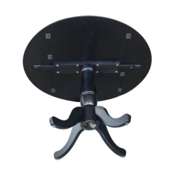 Davidson Round Dual Drop Leaf Pedestal Table Black - International Concepts 20 Davidson Round Dual Drop Leaf Pedestal Table Black - International Concepts -Cozy Living Deals Store GUEST e262a5f2 01e7 470d 8d0b 1bf1c57997b3