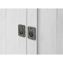 Foundry 65" TV Stand White Stain With Gray Top - Martin Svensson Home