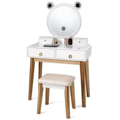Costway Vanity Dressing Table Set Touch Screen Dimming Mirror 16 Costway Vanity Dressing Table Set Touch Screen Dimming Mirror -Cozy Living Deals Store GUEST e318c6cd f7c3 4886 9ffc fb5613eb6666