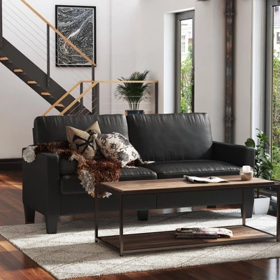 Remy Sofa Black - Room & Joy 2 Remy Sofa Black - Room & Joy - Image 2