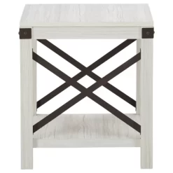 Bayflynn Square End Table White - Signature Design By Ashley -Cozy Living Deals Store GUEST e4047875 9a93 4455 9ec6 521cad7093b0