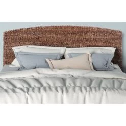 King Estern Banana Leaf Panel Headboard Dark Brown - Summerland Home -Cozy Living Deals Store GUEST e42f3e08 7f0e 4ef0 9b2c b9758415be21