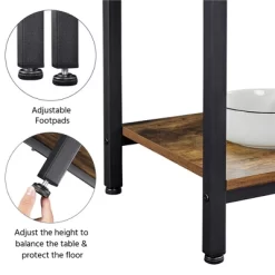 Yaheetech 67.5" H Baker’s Rack With Power Outlet For Kitchen Storage, Rustic Brown -Cozy Living Deals Store GUEST e508f801 94eb 4bda adf8 b60111602ae9