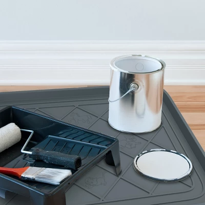 Fleming Supply All-Weather Small Boot Tray/Utility Mat - Gray 5 Fleming Supply All-Weather Small Boot Tray/Utility Mat - Gray - Image 5