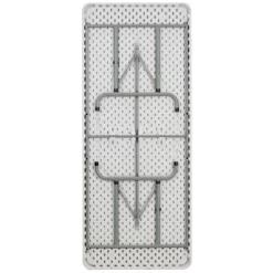 Emma And Oliver 6-Foot Height Adjustable Granite White Plastic Folding Event Table -Cozy Living Deals Store GUEST e5688259 14f5 4a83 a48b aa577d2e8d23