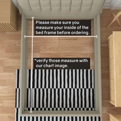 Continental Sleep, 0.75-Inch Standard Vertical Mattress Support Wooden Bunkie Board/Slats 2 Continental Sleep, 0.75-Inch Standard Vertical Mattress Support Wooden Bunkie Board/Slats - Image 2