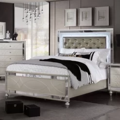 2pc La Mesa Bed And Chest Set Silver - HOMES: Inside + Out 14 2pc La Mesa Bed And Chest Set Silver - HOMES: Inside + Out -Cozy Living Deals Store GUEST e5ae3f3e dc54 4393 97c0 d507d8c65e38