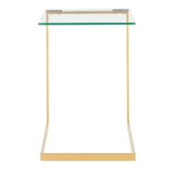 Roman Industrial Side Table Gold - LumiSource -Cozy Living Deals Store GUEST e60ac9ba 86f6 4e79 8a33 5611951d00ac