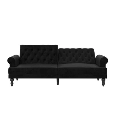 Cassidy Upholstered Futon - Paris Hilton X The Novogratz 8 Cassidy Upholstered Futon - Paris Hilton X The Novogratz - Image 8