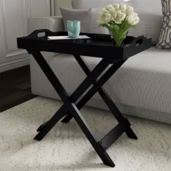 End Table With Removable Tray Top Black - Yorkshire Home 9 End Table With Removable Tray Top Black - Yorkshire Home -Cozy Living Deals Store GUEST e74e80ac a45d 44e1 a326 003aeb4d972a