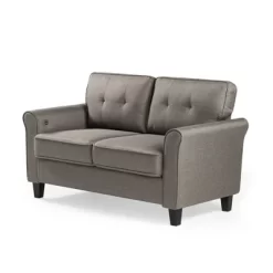 56.7" Sayan Loveseat Sofa With USB Sand Gray - Zinus 13 56.7" Sayan Loveseat Sofa With USB Sand Gray - Zinus -Cozy Living Deals Store GUEST e7bad2da 1c4d 44c1 b3b6 7f4e46251a26