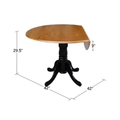 Set Of 3 42" Dual Table With 2 Madrid Chairs Dining Sets Black/Red - International Concepts -Cozy Living Deals Store GUEST e8120aca 623b 4ac6 ac9e dfedf9ba3d20