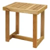 18"H Solid White Oak Mini Bench - Flora Home
