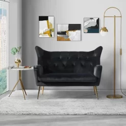 Filomena 50" Contemporary Loveseat For Living Room And Bedroom | ARTFUL LIVING DESIGN -Cozy Living Deals Store GUEST e8b39557 8a0d 46e8 be8d 9f7674a4b91c