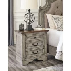 Lodenbay Nightstand Black/Gray - Signature Design By Ashley