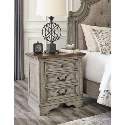 Lodenbay Nightstand Black/Gray - Signature Design By Ashley 1 Lodenbay Nightstand Black/Gray - Signature Design By Ashley