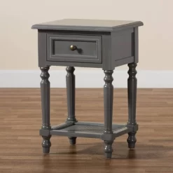 Sheldon Vintage Wood 1 Drawer Nightstand Gray - Baxton Studio 16 Sheldon Vintage Wood 1 Drawer Nightstand Gray - Baxton Studio -Cozy Living Deals Store GUEST ea86097a da16 4de2 a98d 2de365cc62d9