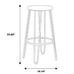 24" Quinn Counter Height Barstool - ACEssentials -Cozy Living Deals Store GUEST ea9ff801 41f9 41e7 83b5 4be4c8e087b4