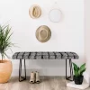 Schatzi Efate Bench Black - Deny Designs