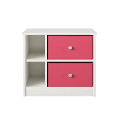 Elannie Avenue Nightstand With 2 Fabric Bins - Room & Joy 9 Elannie Avenue Nightstand With 2 Fabric Bins - Room & Joy - Image 9