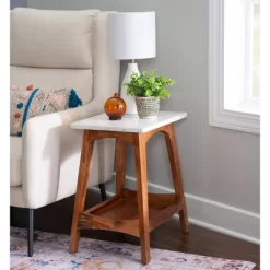 Quinlan Side Table - Powell -Cozy Living Deals Store GUEST eb4c09ee 48ab 41b8 bade 54518a2f2b45