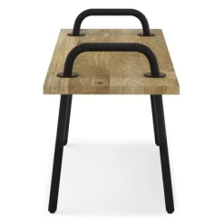 Sera Small Entryway Bench Natural - WyndenHall -Cozy Living Deals Store GUEST eb61a380 1be5 4d38 97d2 3099554dd64c
