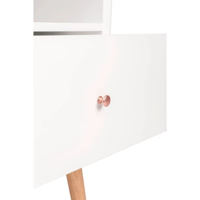 Lilou Side Table White - Adore Decor 6 Lilou Side Table White - Adore Decor - Image 6