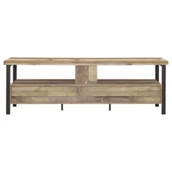 Morello 3 Drawer TV Stand For TVs Up To 80" Weathered Pine - Coaster -Cozy Living Deals Store GUEST ec9ec903 3d0a 48f9 b208 85ca09757bf5