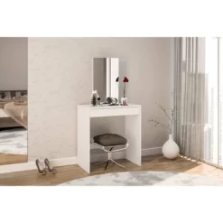 Kansas Vanity With Mirror White - Polifurniture -Cozy Living Deals Store GUEST ee36396d 35a1 4383 ab6c 966bc6cfc478