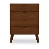 Reid 4 Drawer Chest Walnut - Linon