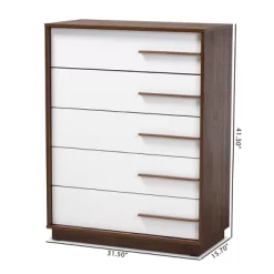 Mette Walnut Finished Wood Chest White - Baxton Studio 11 Mette Walnut Finished Wood Chest White - Baxton Studio -Cozy Living Deals Store GUEST eeb6d6b2 68ed 4c43 9822 add722183806