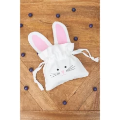 C&F Home Bunny Rabbit Children's Kid's Fabric Easter Gift Bag